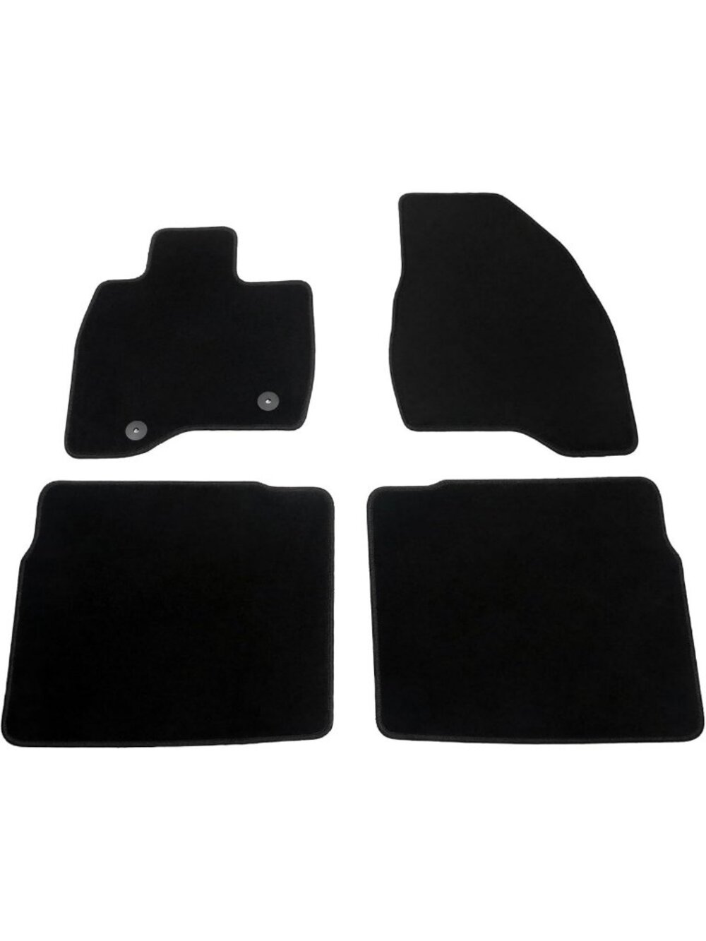 Custom Black Floor Mats for 2015-2019 Ford Explorer - OEM Quality, Perfect Fit